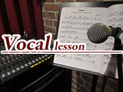 Vocal lesson